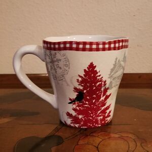 222 Fifth Northwood Cottage 14 oz. Porcelain Cottage core Coffee Tea Mug